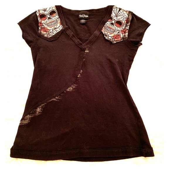 Lucky Thirteen Tops - Lucky Thirteen Large t-shirt. Runs small.